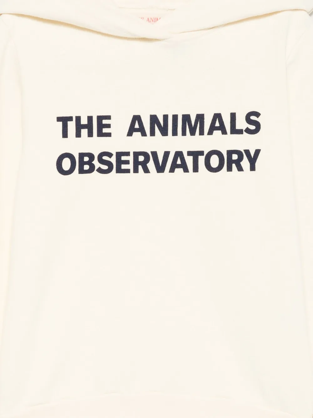 The Animals Observatory Katoenen hoodie Beige