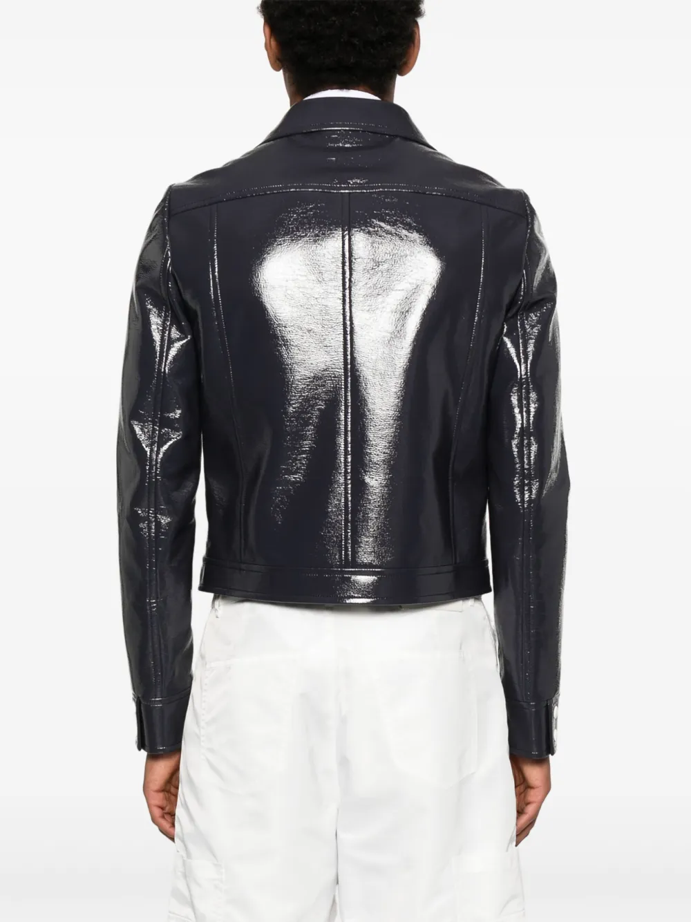 Courrèges Reedition Vinyl jack Blauw