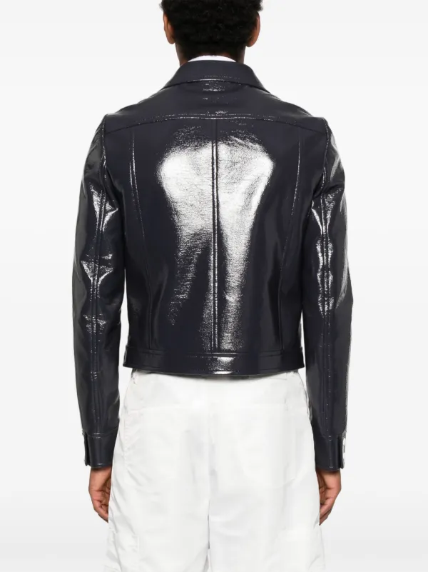 Courrèges Jaqueta Reedition De Vinil | Azul | FARFETCH BR