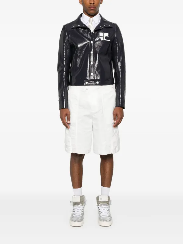 Courrèges Jaqueta Reedition De Vinil | Azul | FARFETCH BR