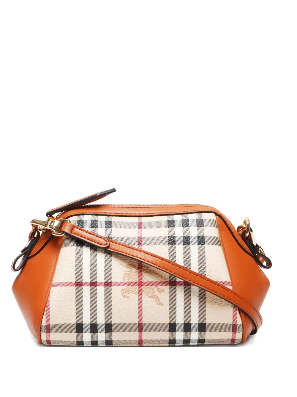 Burberry Pre-Owned 2010-2020s Haymarket Check shoulder bag | Neutrals | Image 1