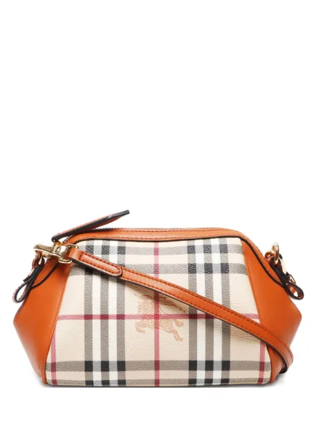 Burberry Pre-Owned 2010-2020s Haymarket Check shoulder bag