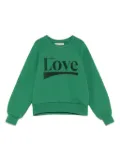 The Animals Observatory Love Shark sweatshirt - Green