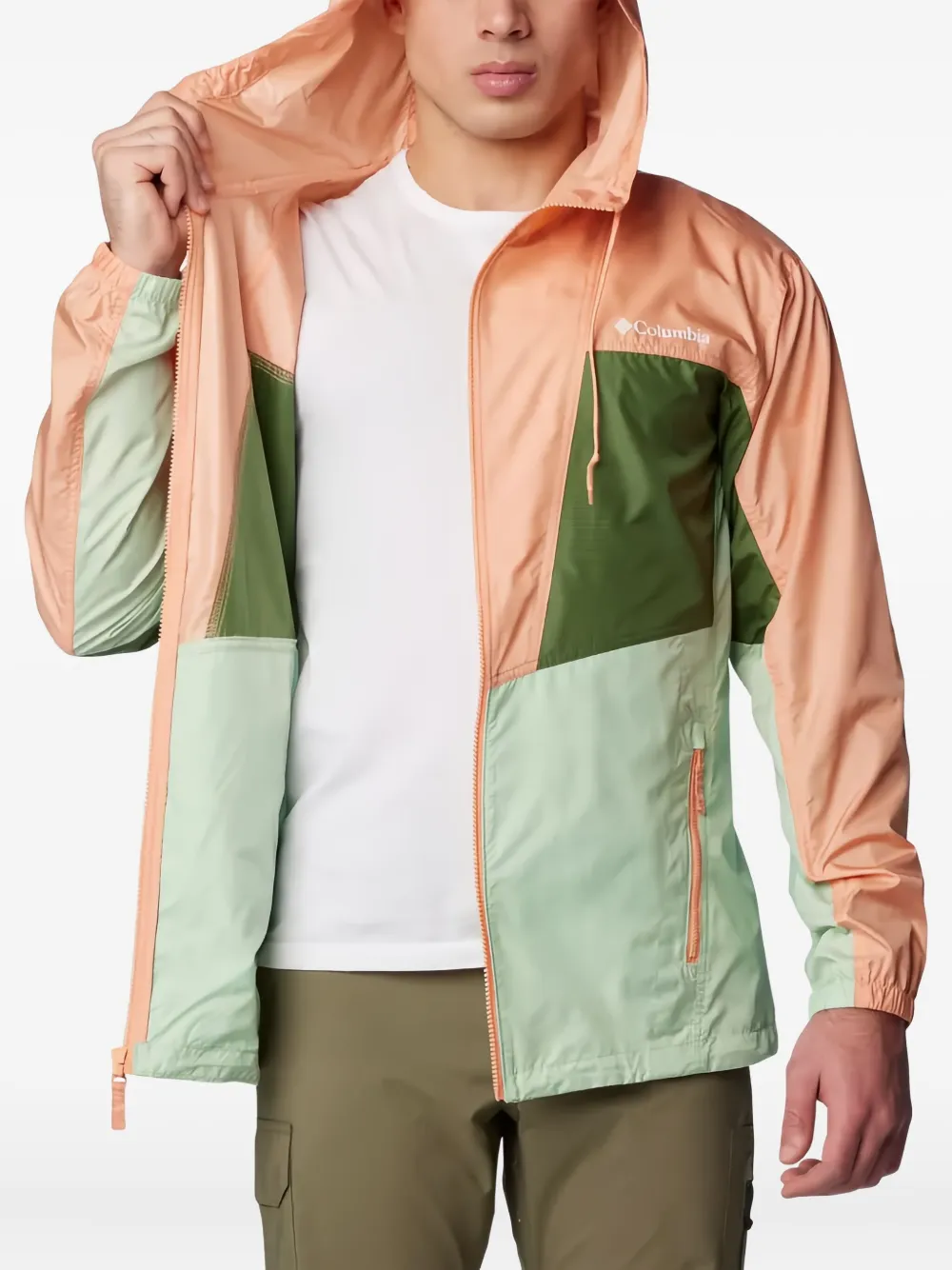 Columbia Trail Traveler windbreaker jacket - グリーン Columbia Trail Traveler windbreaker jacket - グリーン
