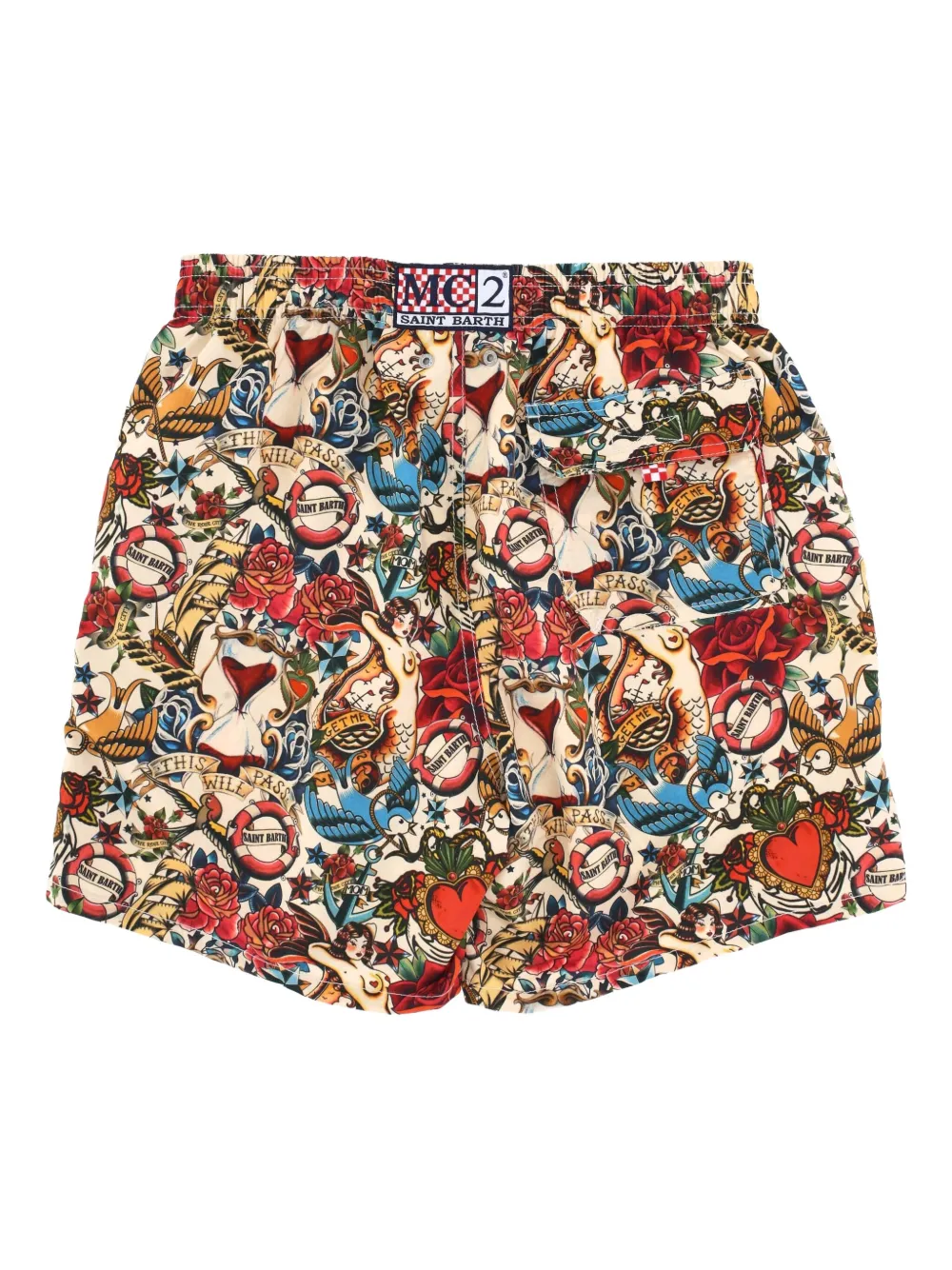 MC2 Saint Barth graphic-print swim shorts | Swim & Board Shorts | Image 2