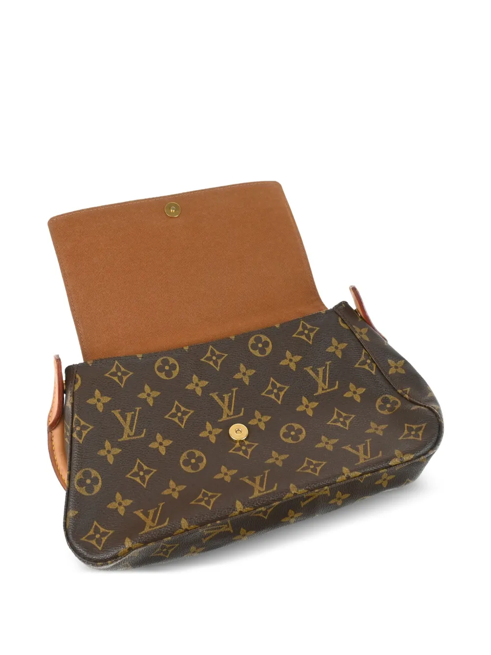 Pre-owned Louis Vuitton 2003 Mini Looping Shoulder Bag In Brown
