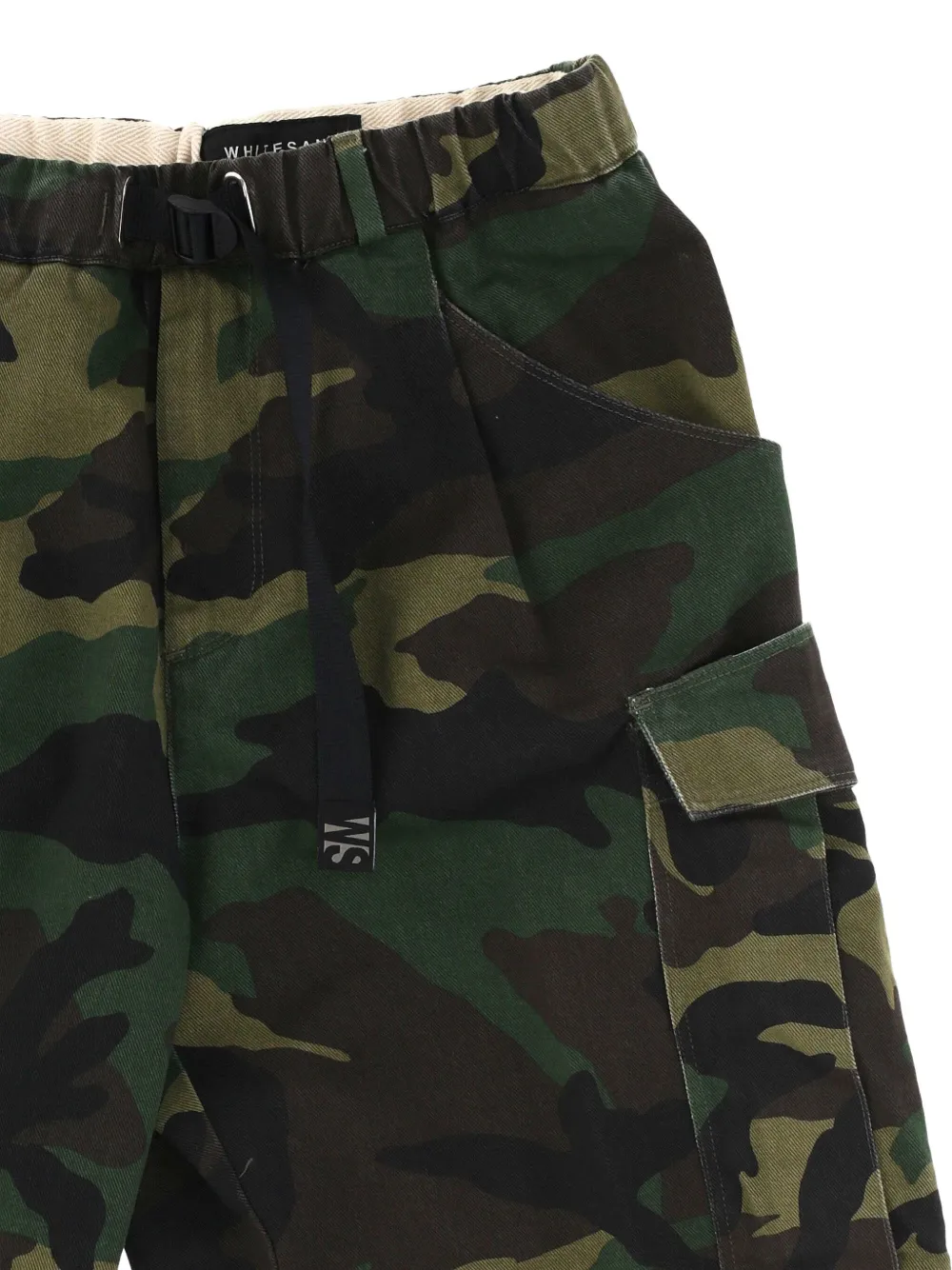 White Sand Cargo shorts Groen