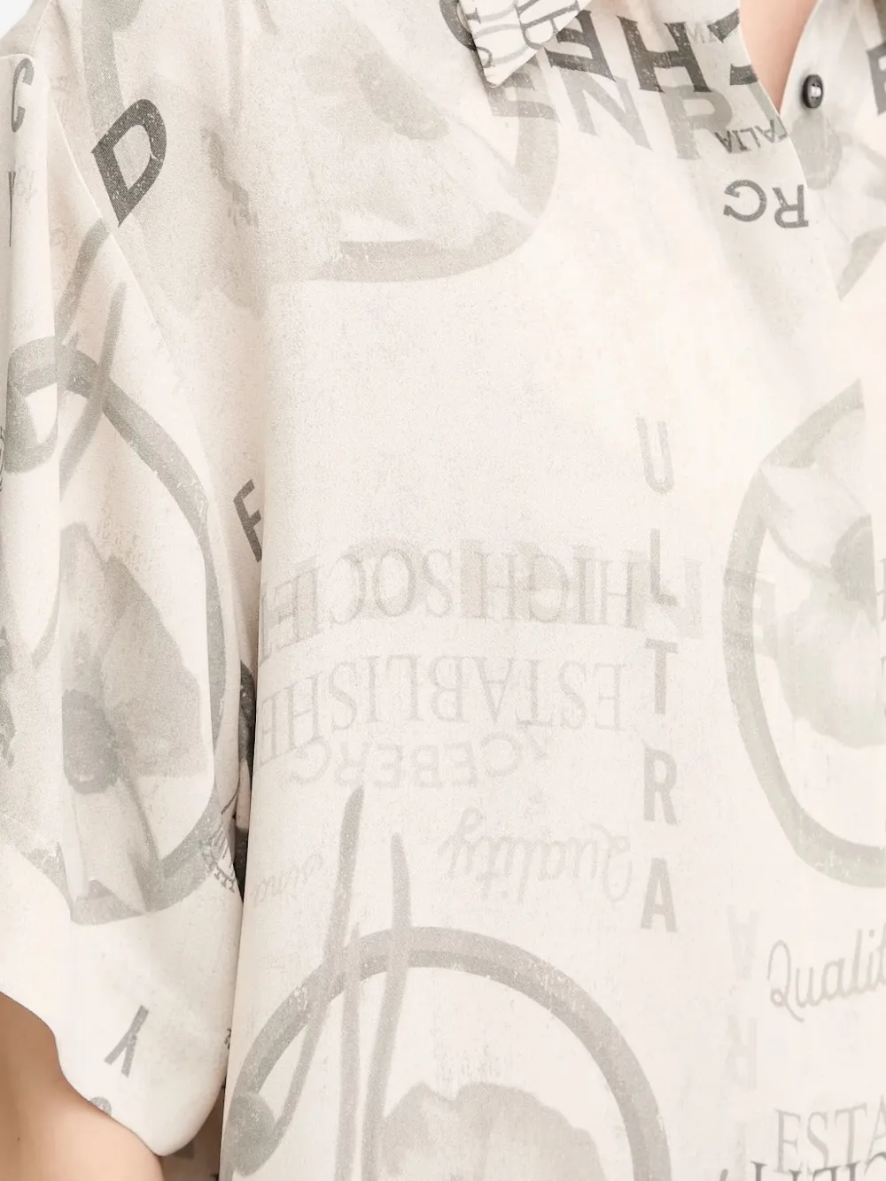 Iceberg Blouse met bloemenprint Beige