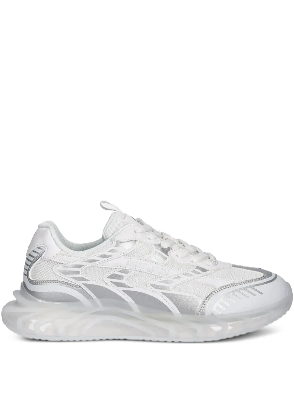 Just Cavalli logo-print sneakers White