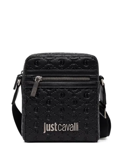 Just Cavalli logo-embossed crossbody bag