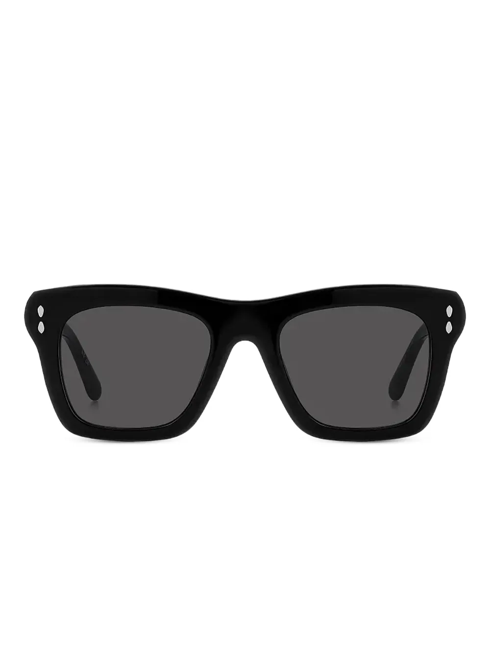 Isabel Marant Eyewear Occhiali da sole con logo inciso - Nero