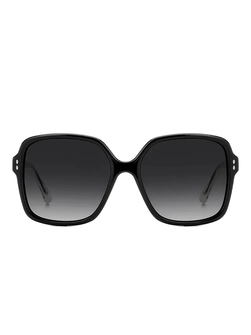 Isabel Marant Eyewear Occhiali da sole con logo inciso - Nero