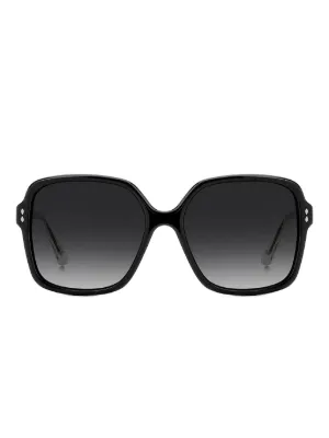 Isabel Marant Eyewear ジオメトリックフレーム サングラス | ブラック