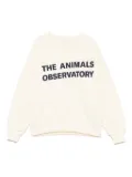 The Animals Observatory cotton sweatshirt - Neutrals