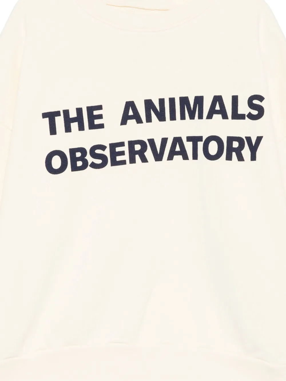 The Animals Observatory Sweater van katoen Beige