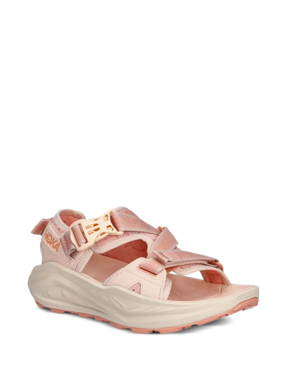 HOKA Infini Hike sandals Pink