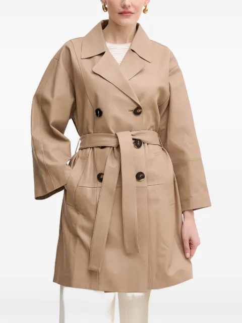 LUISA SPAGNOLI belted double-breasted trench coat