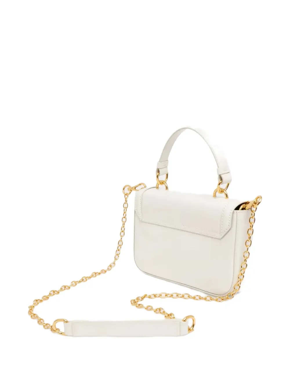 LUISA SPAGNOLI Kleine leren schoudertas - 2020002 CREAM-GOLD