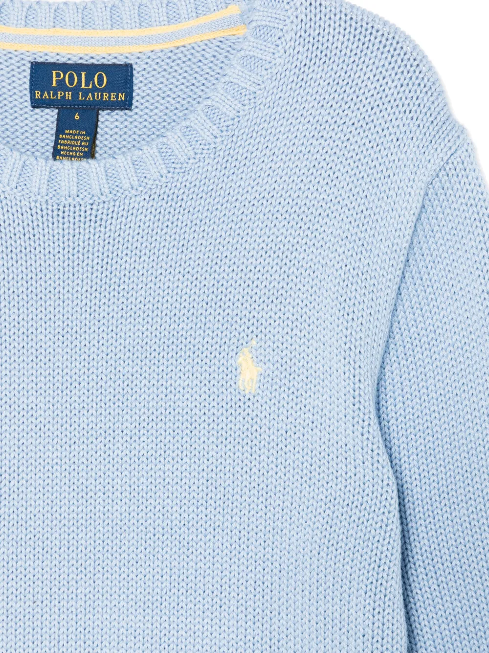 POLO RALPH LAUREN KIDS Katoenen trui Blauw
