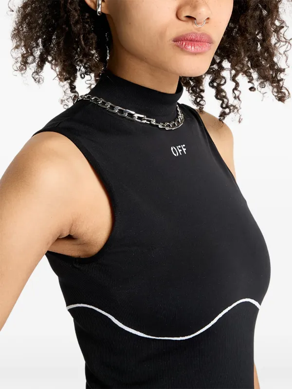 ワンピース OFF-WHITE 'Off stamp' dress Black Off-White Off-stamp Dress | Black | FARFETCH