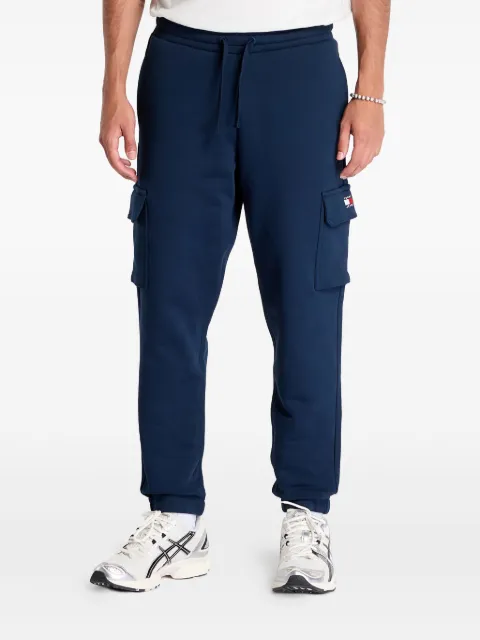 Tommy Jeans badge-appliqué track pants