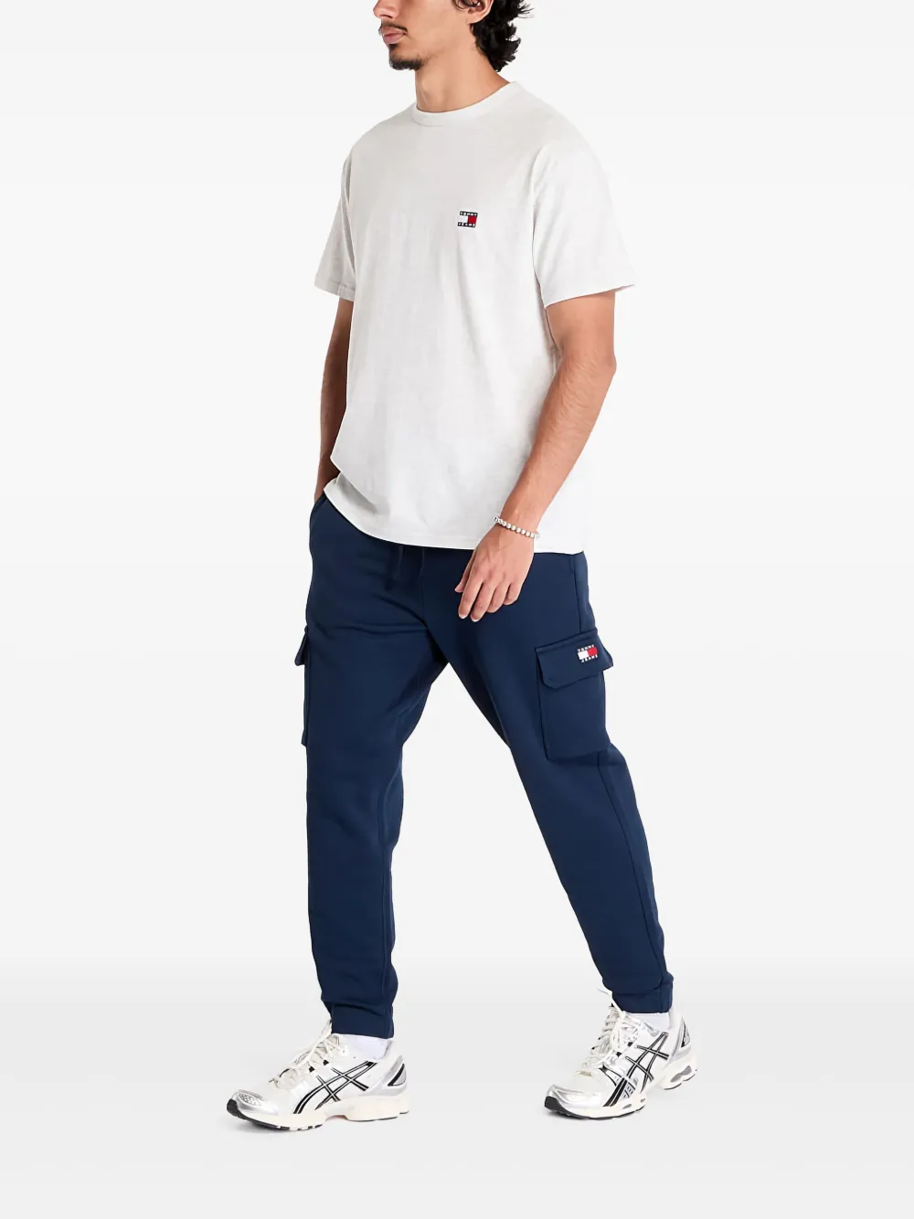 Tommy Jeans Trainingsbroek met applicatie - Blauw