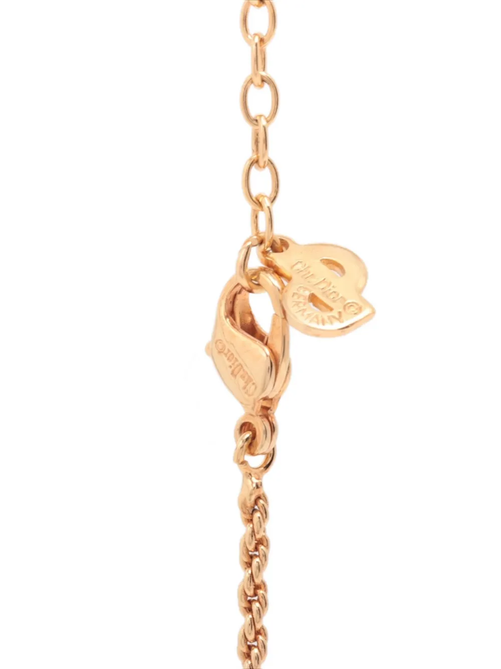 Pre-owned Dior 1990-2010 Cd Pendant Necklace