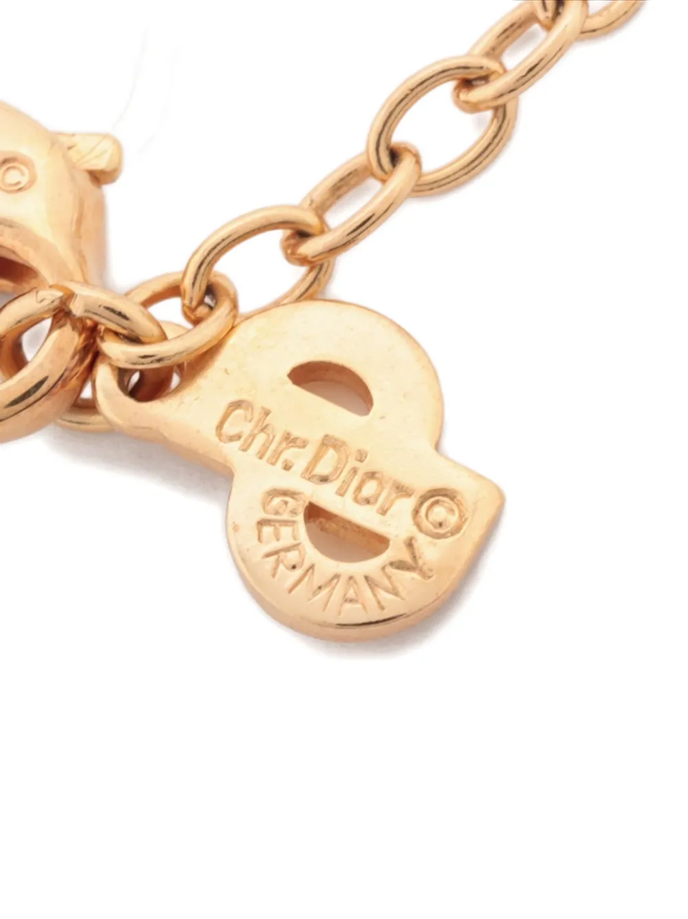 Pre-owned Dior 1990-2010 Cd Pendant Necklace