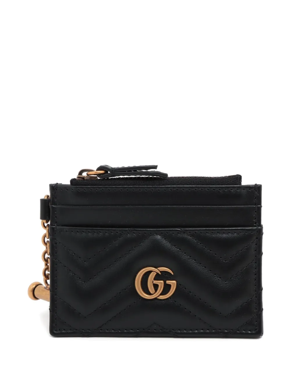 Pre-owned Gucci 2020-2024 Gg Marmont Wallet