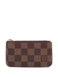 Louis Vuitton Pre-Owned 2017 canvas coin pouch - Brown