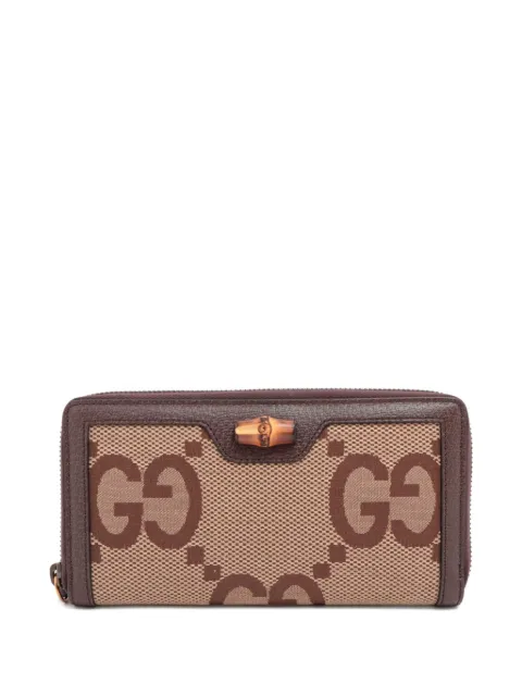 Gucci Pre-Owned 2015-2024 Jumbo GG Bamboo wallet