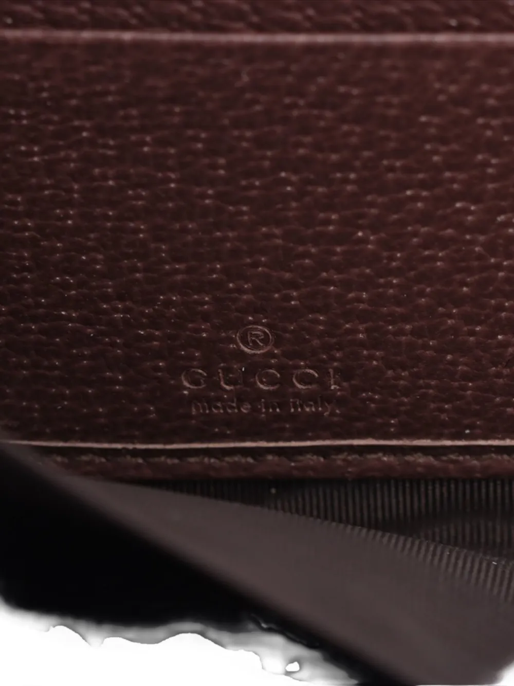 Pre-owned Gucci 2015-2024 Jumbo Gg Bamboo Wallet