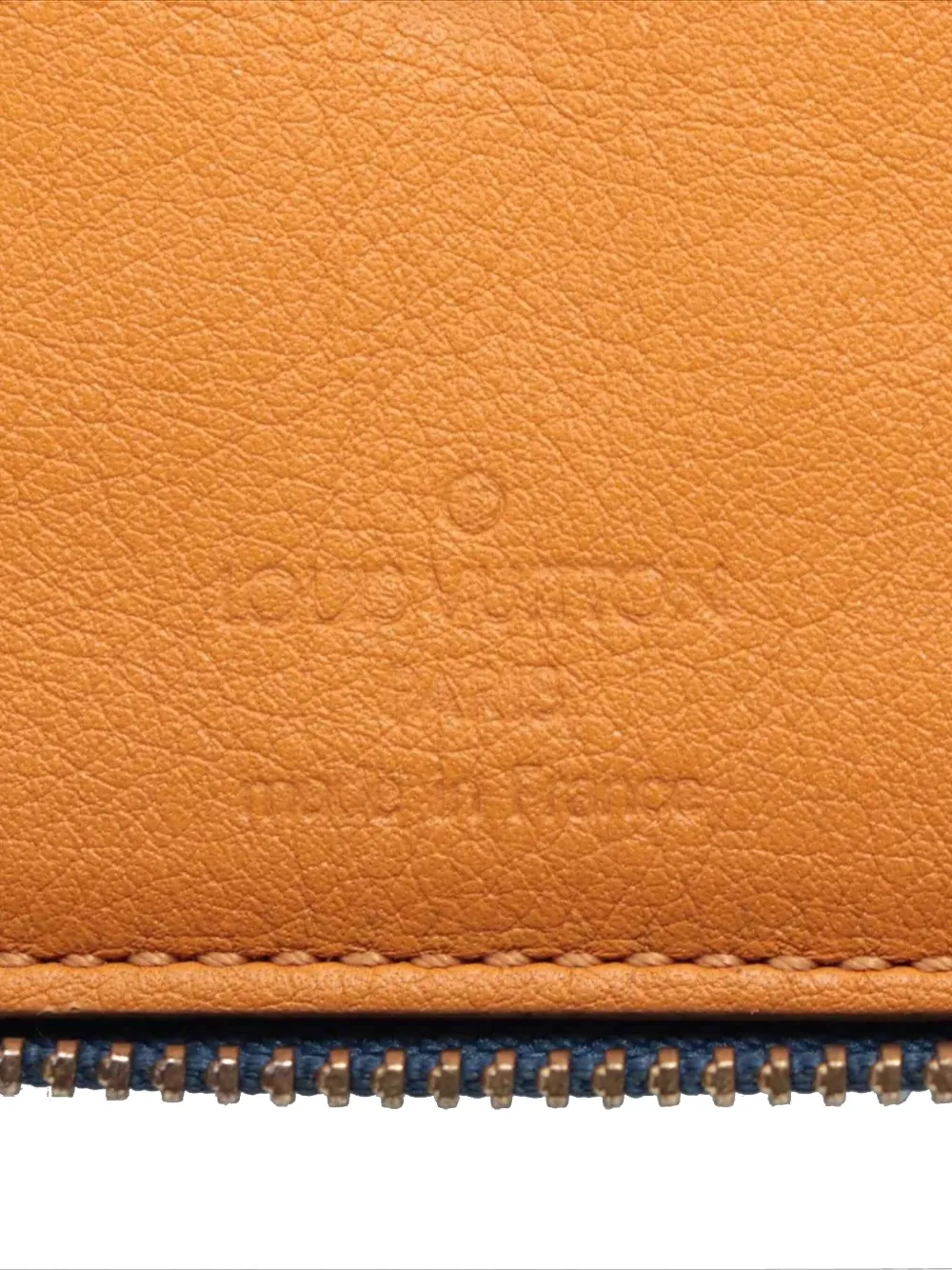 Pre-owned Louis Vuitton 2011 Mini Zippy Wallet In Blue