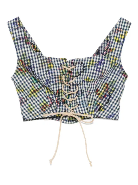 Vivienne Westwood Pre-Owned top con estampado gráfico 2018