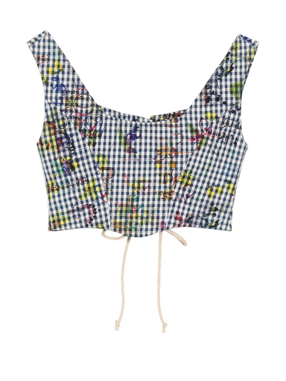 Vivienne Westwood Pre-Owned Canotta con stampa grafica 2018 - Blu