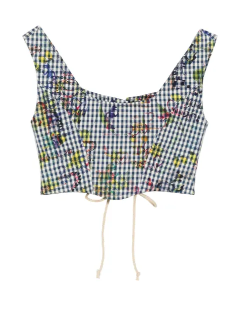 Vivienne Westwood Pre-Owned top con estampado gráfico 2018
