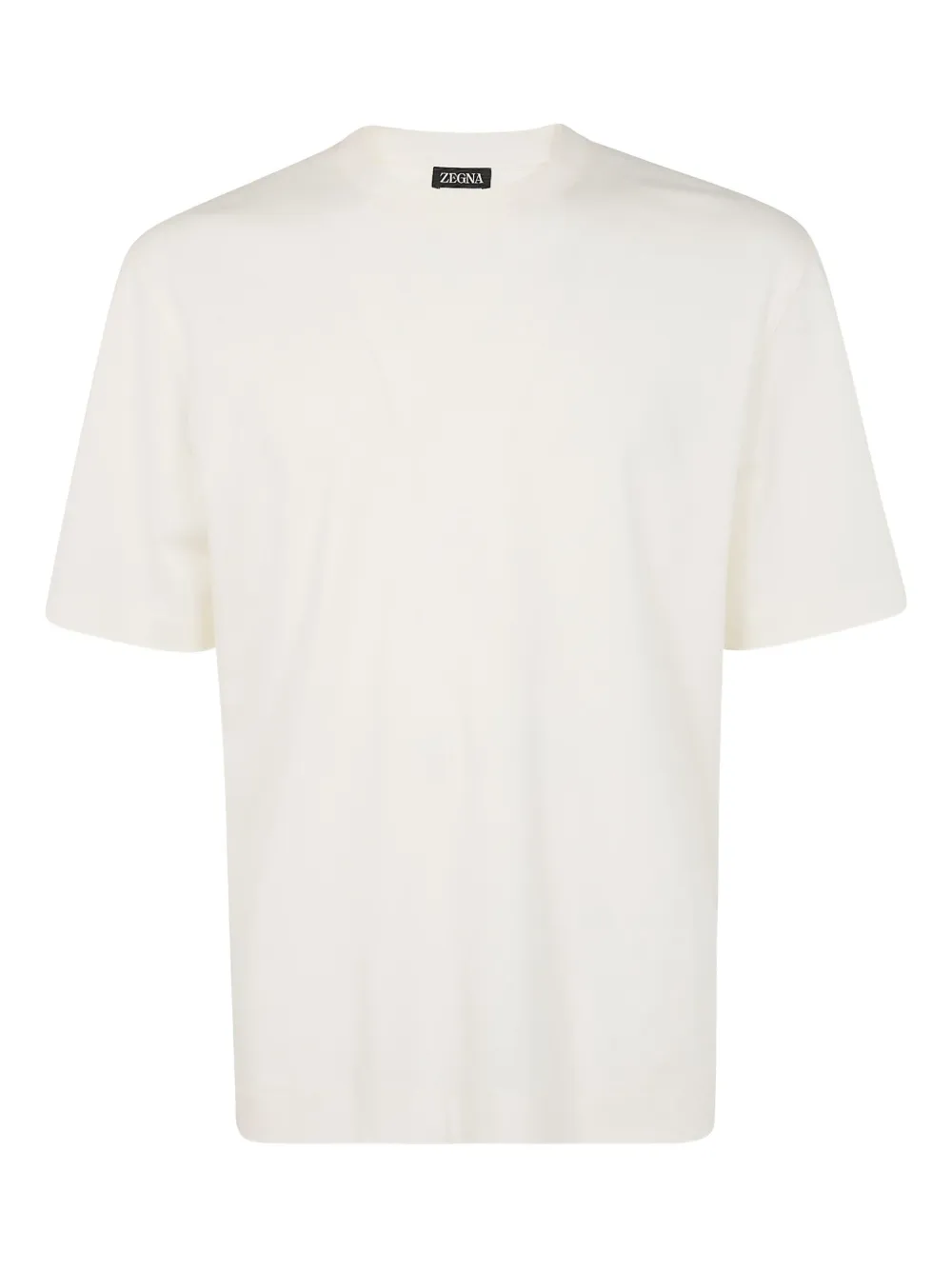 Zegna T-shirt met ronde hals en korte mouwen Wit