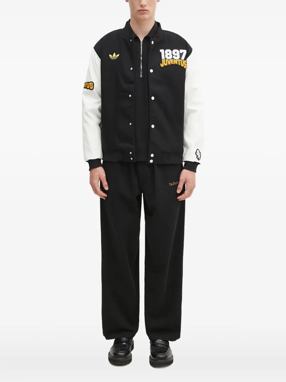 adidas Juventus VRCT bomber jacket | Black | Image 1