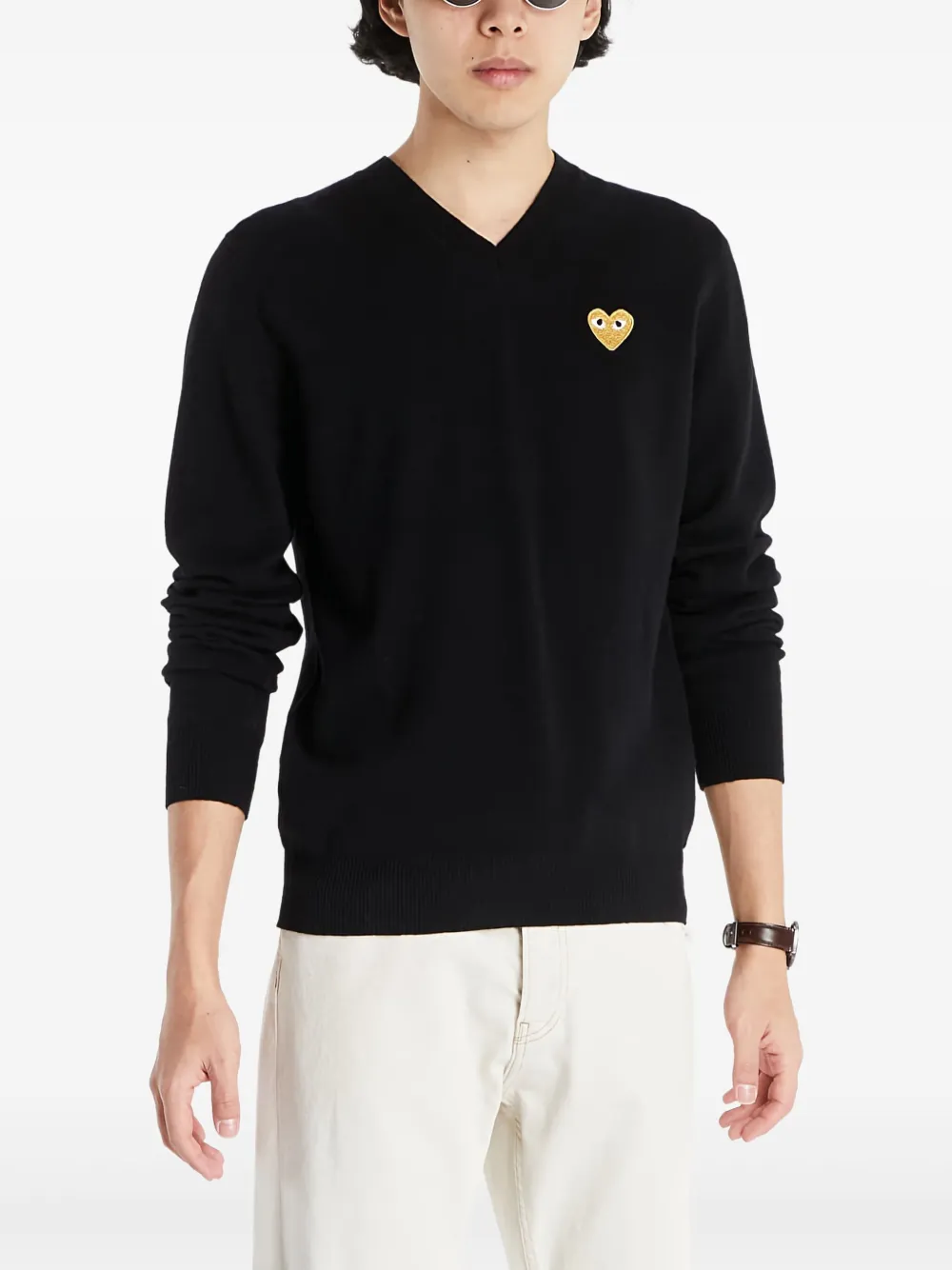 Comme Des Garçons Play wool jumper