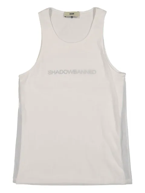 GmbH Shadowbanned-print tank top