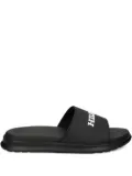 Tommy Hilfiger logo-embellished slides - Black