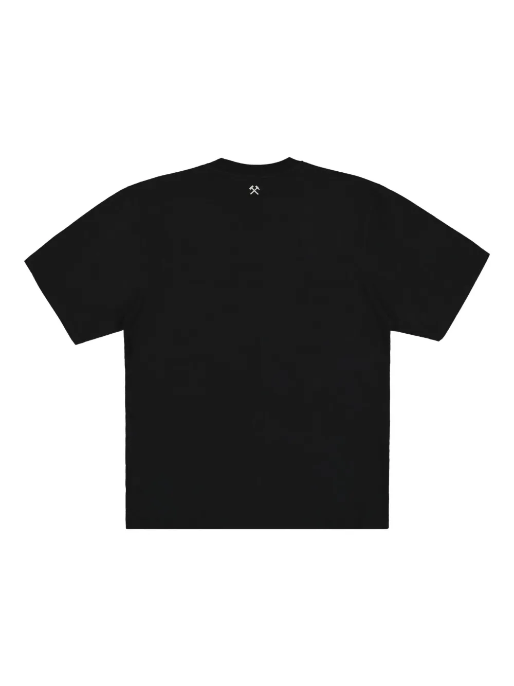 GmbH logo-print T-shirt - Zwart