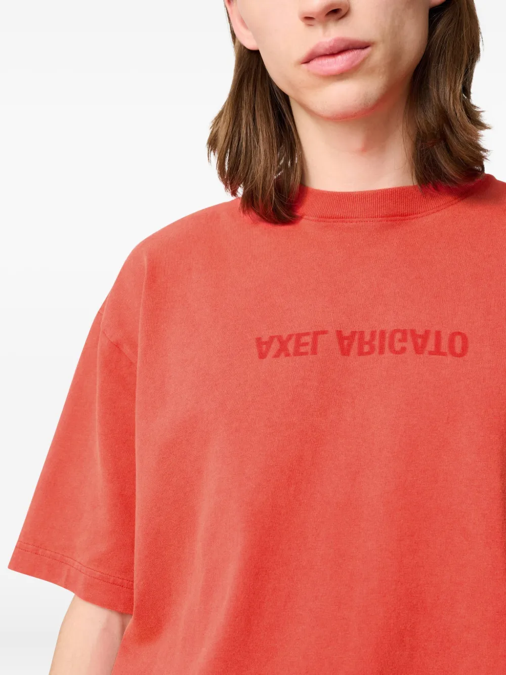 Axel Arigato Distort T-shirt Rood