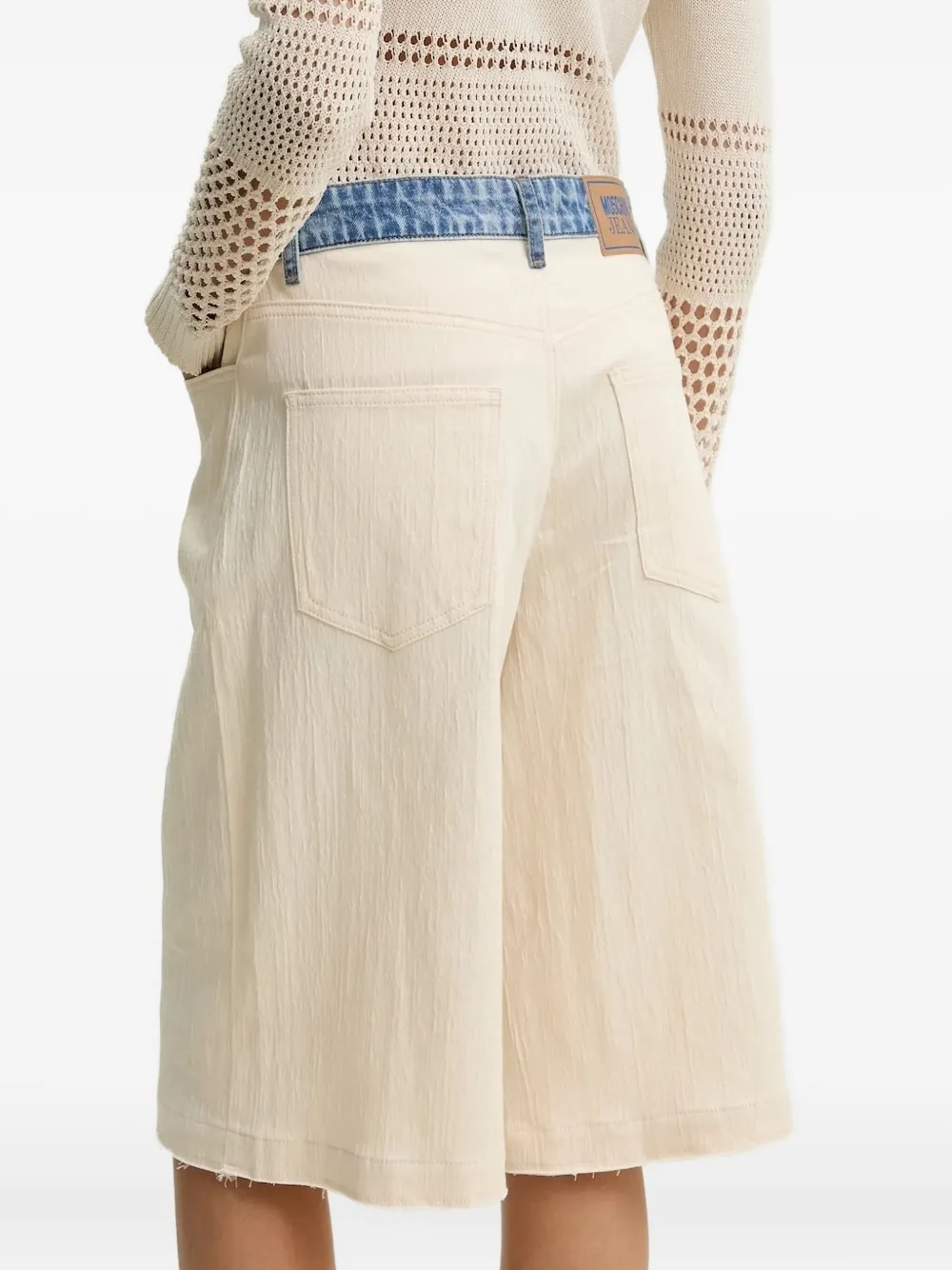 MOSCHINO JEANS waistband knee-length shorts | Knee-Length Shorts | Image 2