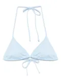 MC2 Saint Barth triangle-cup bikini top - Blue
