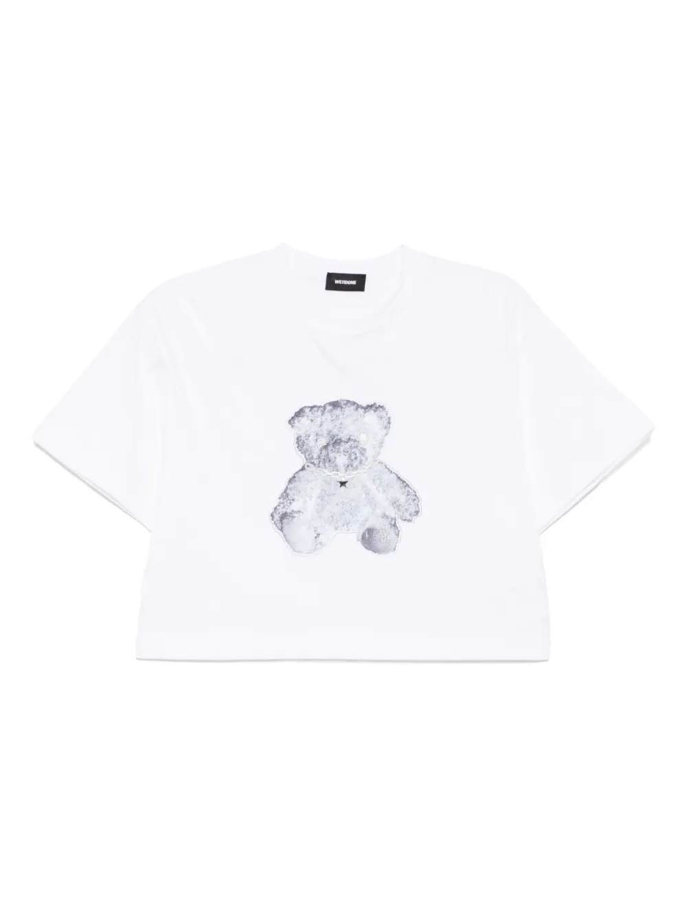 We11done necklace teddy T-shirt - ホワイト We11done necklace teddy T-shirt - ホワイト