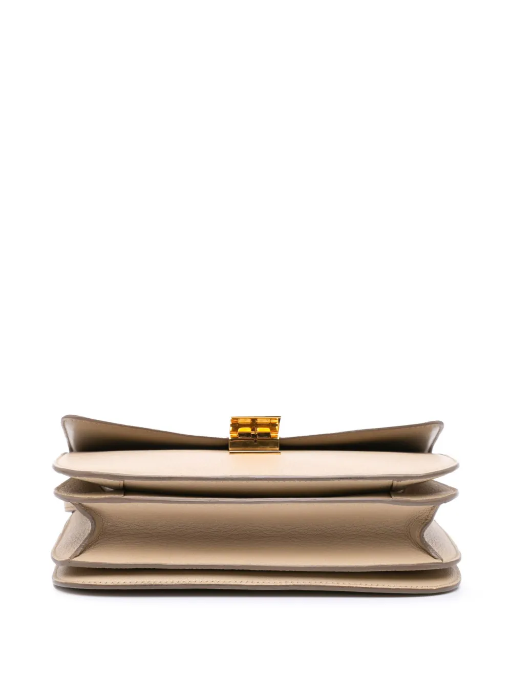 Pre-owned Celine 2015 Medium Calfskin Classic Box Crossbody Bag