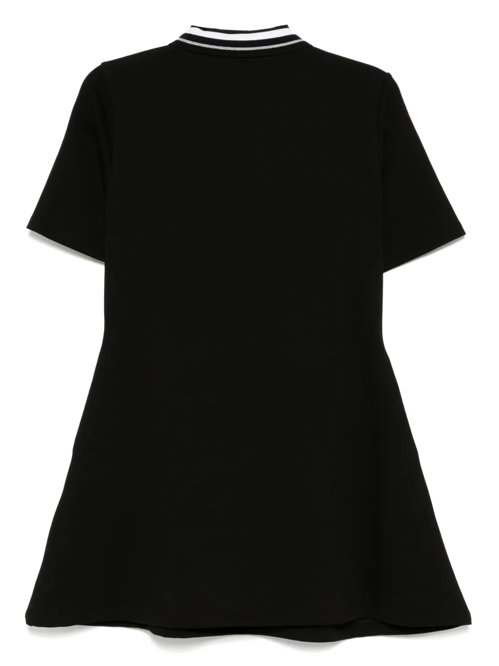 We11done Polo mini-jurk Zwart