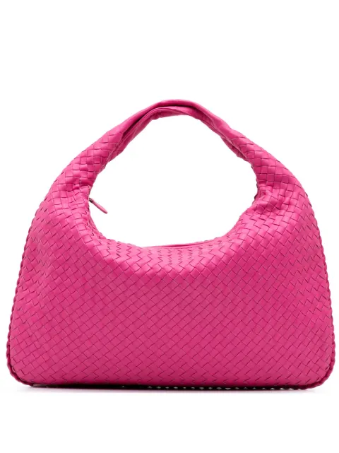 Bottega Veneta Pre-Owned bolsa hobo Veneta mediana en piel de napa Intrecciato 2012-2024