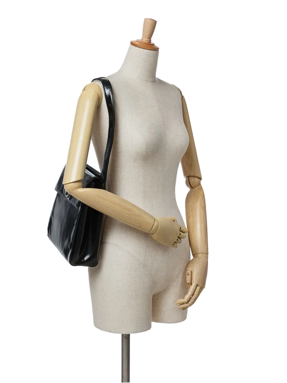 Christian Dior Pre-Owned 1997 Patent shoulder bag | Pre-Owned | Image 2